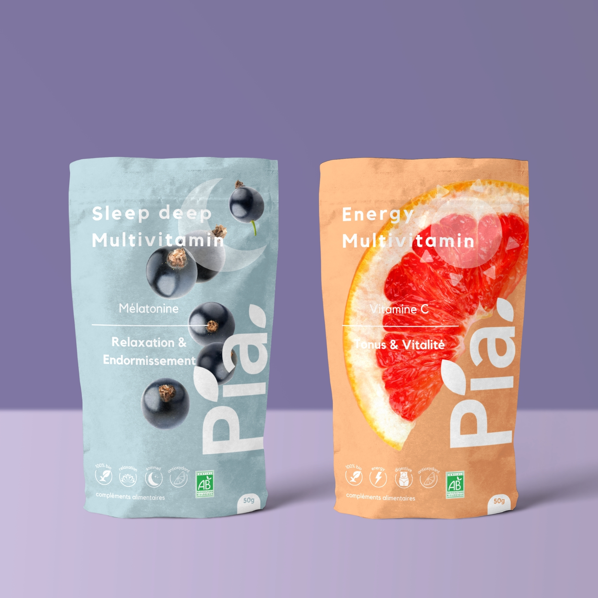 Packaging compléments alimentaires